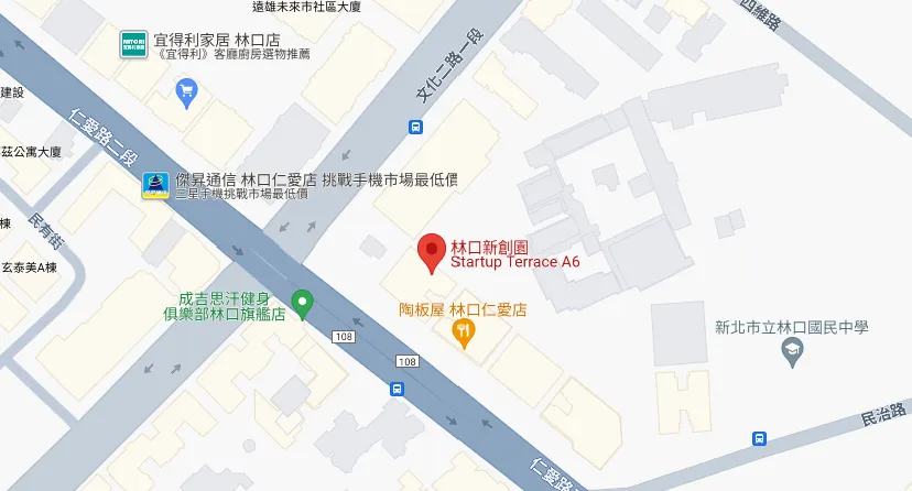 244019 Rm. 808, Bldg. A6, No. 502, Sec. 2, Ren-Ai Rd., Linkou Dist., New Taipei City, Taiwan (R.O.C.) 244019